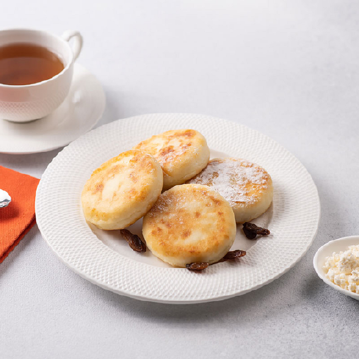 Сирники з родзинками