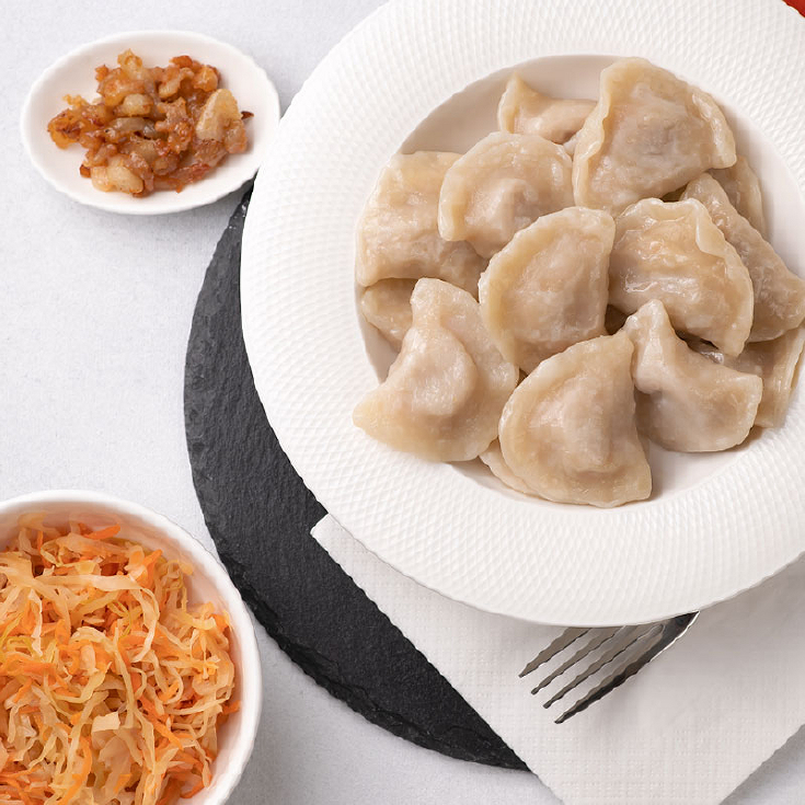 Вареники капуста