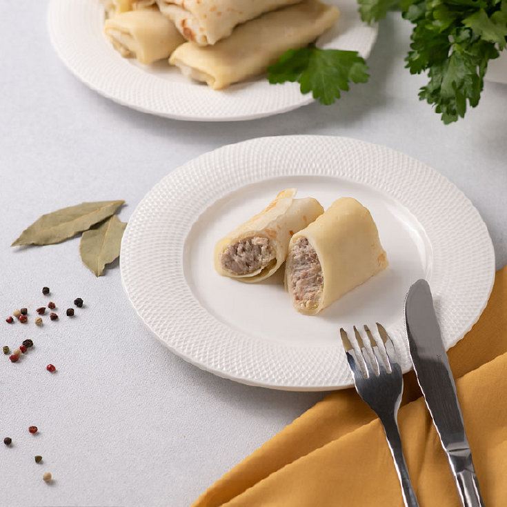 Млинці з м'ясом