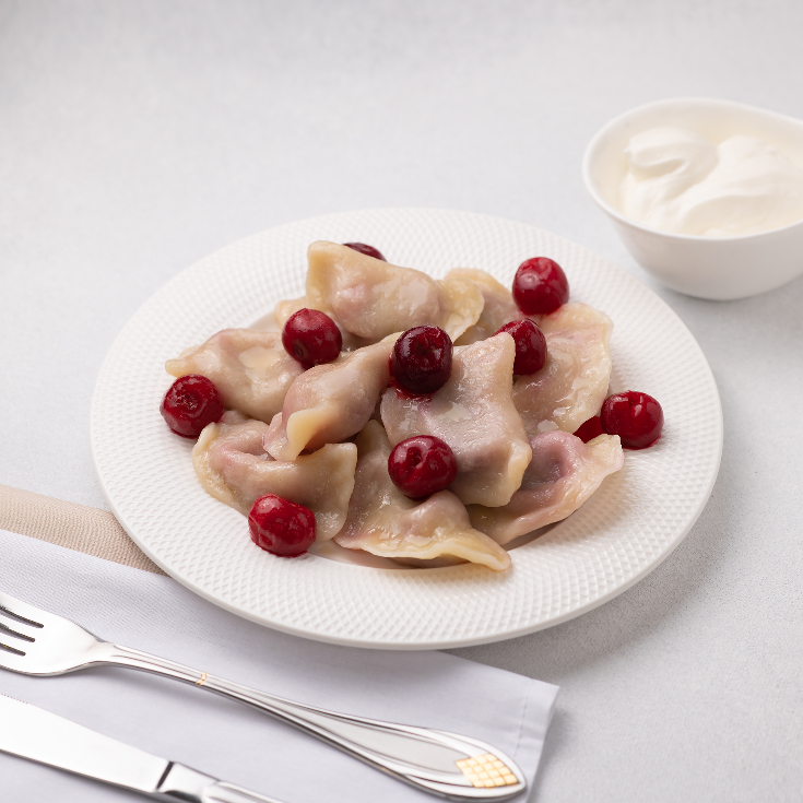 Вареники з вишнями