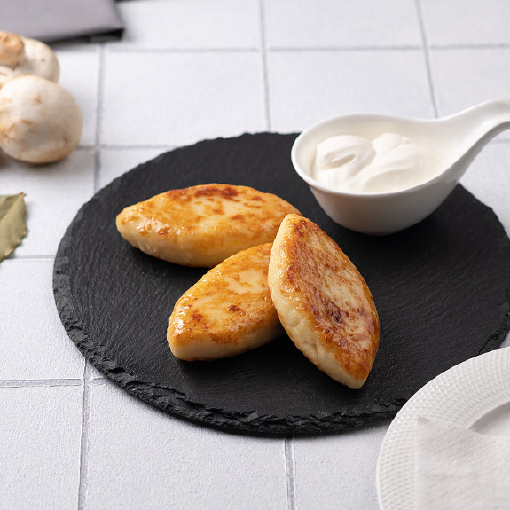 Зрази з куркою та грибами